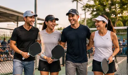 Pickleball community and members